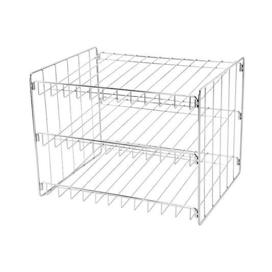 Kitchen Details 3 Tier Can Storage Organizer Rack