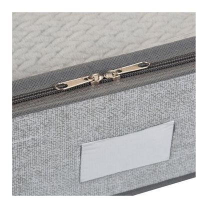 Simplify Under the Bed Storage Bag in Heather Grey - 40"x 18"x 6"