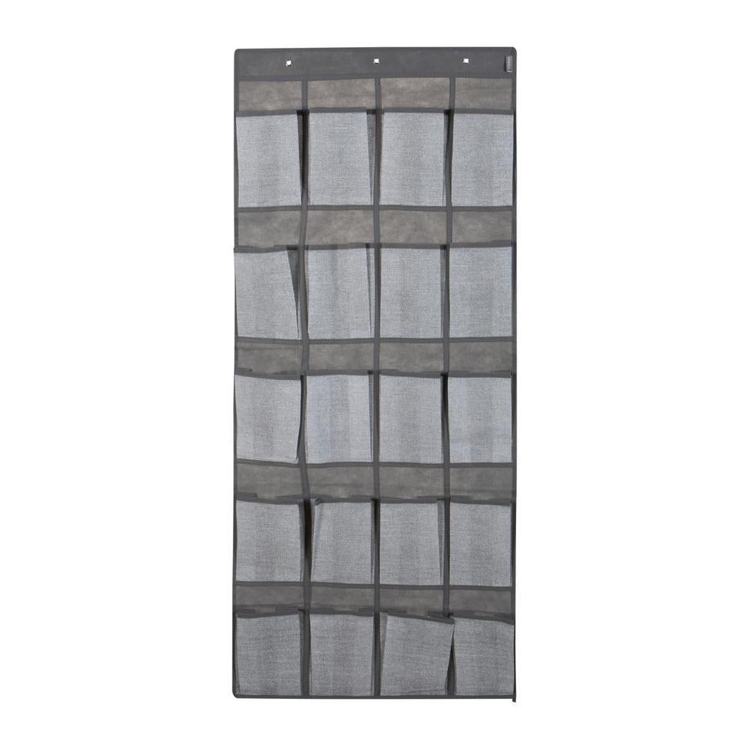 Simplify Heather Gray 20-Pocket Shoe Organizer | 54" X 22" | Michaels