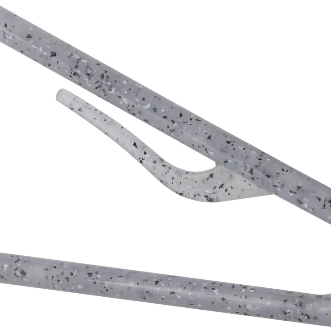 Simplify Granite Look Design 10 Pack Hangers in Grey (16.5"x 8.12")