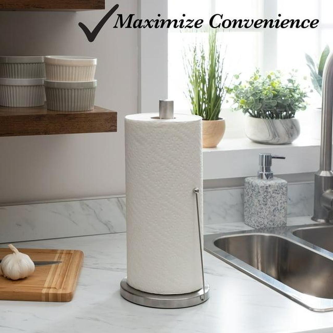 Kitchen Details Paper Towel Holder Stainless Steel