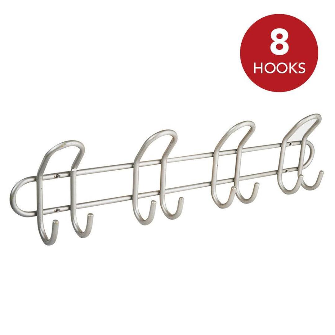 Coat Rack Wall Mounted Heavy Duty Wall Hooks for Wall Hanger with 8 Hooks for Hanging,Dinosam Coat Hanger Hat Rack Coat Hooks Rack for Wall Coat Hanger Wall Mount