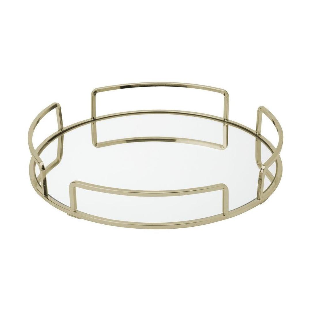 Kennedy International Vanity Tray, One Size , Gold