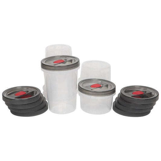 Kitchen Details 20 Piece 16oz Food Storage Canister Set