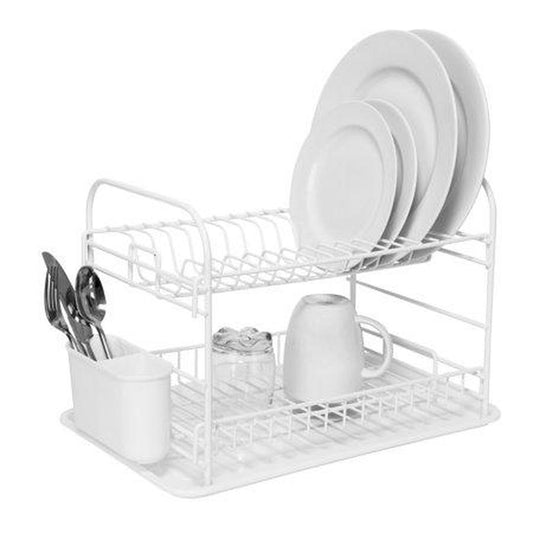 Kitchen Details Convertible 2 Tier Dish Rack