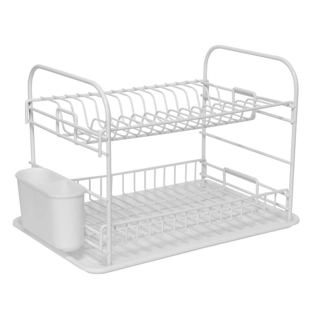 Kitchen Details Convertible 2 Tier Dish Rack