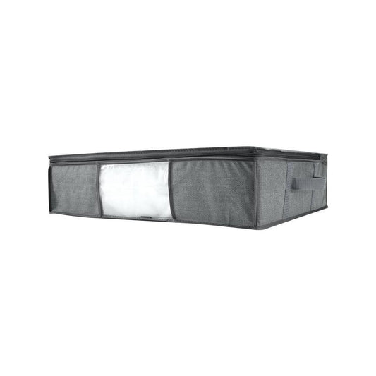 Simplify Heather Gray 2-in-1 Under the Bed Vacuum Storage Bag & Tote | Michaels