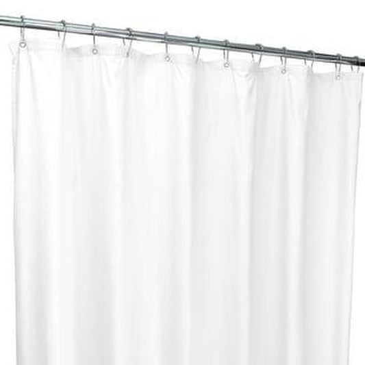 Bath Bliss 70" x 72" Mildew Resistant PVC Bathroom Shower Liner, Clear