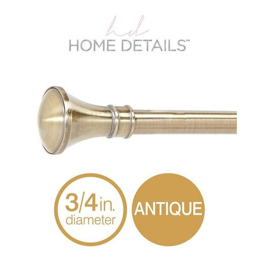 Trumpet 24"-48" Curtain Rod