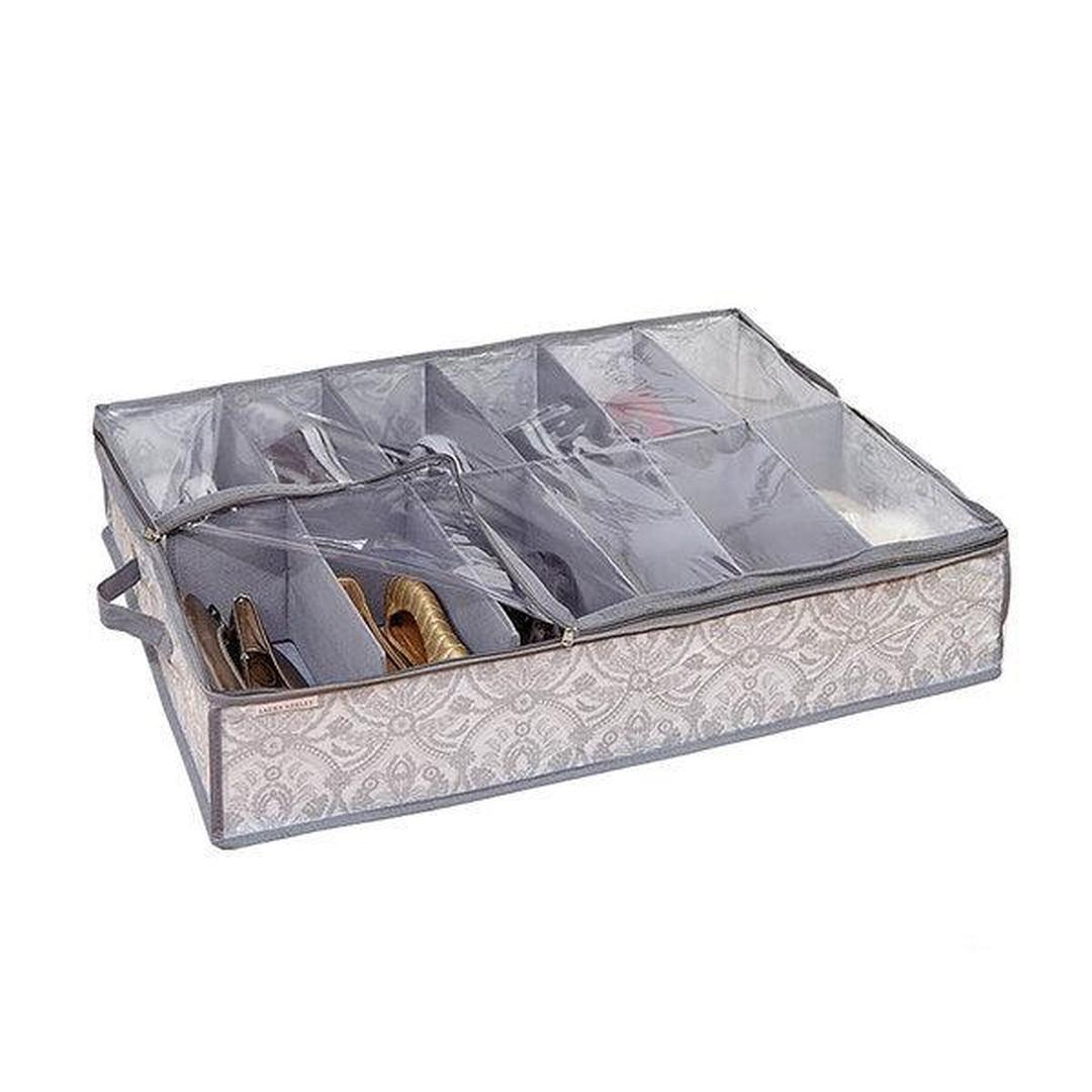 Laura Ashley Under the Bed Storage Box, 12 Pair (LA-95609)