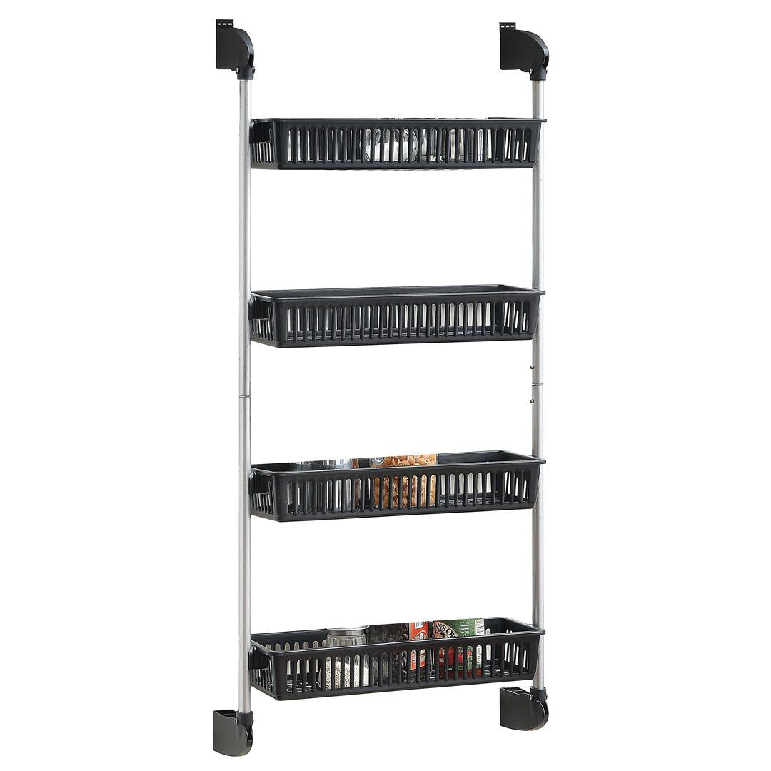 Organize It All 4 Basket Over the Door Storage Organizer Hook