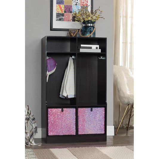 Organize It All Reversible Sequin Storage Cube in Pink/Black