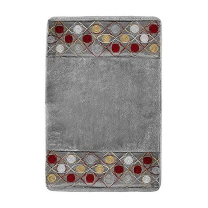 Popular Bath Sedona Collection, Bathroom Rug, Grey