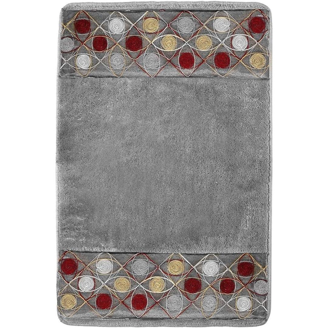 Popular Bath Sedona Collection, Bathroom Rug, Grey