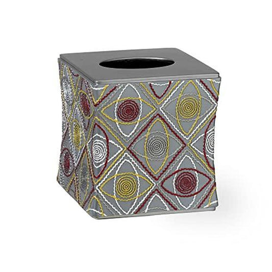 Popular Bath Sedona Collection, Tissue Box, Grey