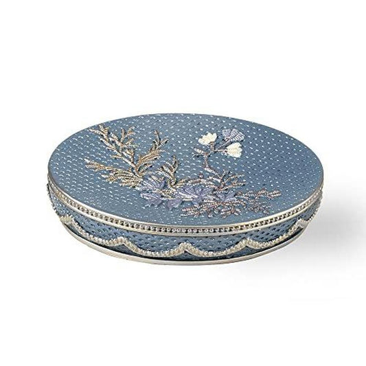 Popular Bath Bath Capri Elegant Collection SOAP Dish, Slate Blue