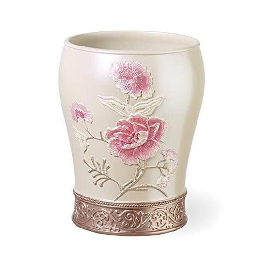 Popular Bath Dublin Rose, Waste Basket, Beige