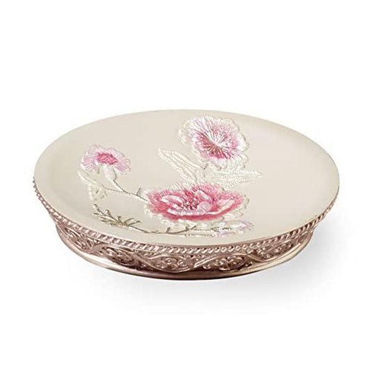 Popular Bath Dublin Rose, SOAP Dish, Beige