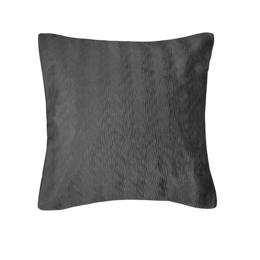Popular Home Holland Throw Pillow, Grey, 20X20