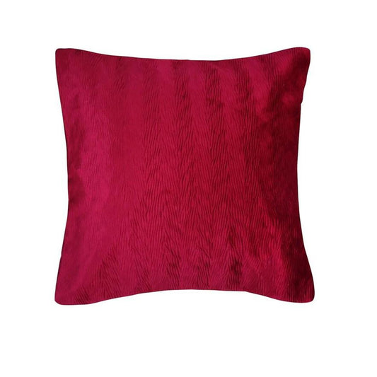 Popular Home Holland Throw Pillow, Red, 20X20