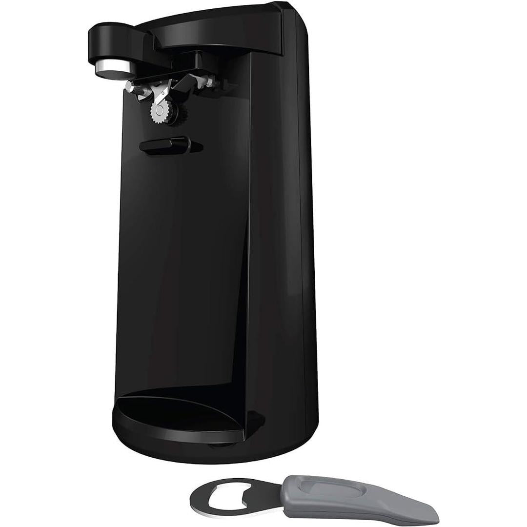 BLACK+DECKER EasyCut Extra-Tall Can Opener with Knife Sharpener and Bottle Opener