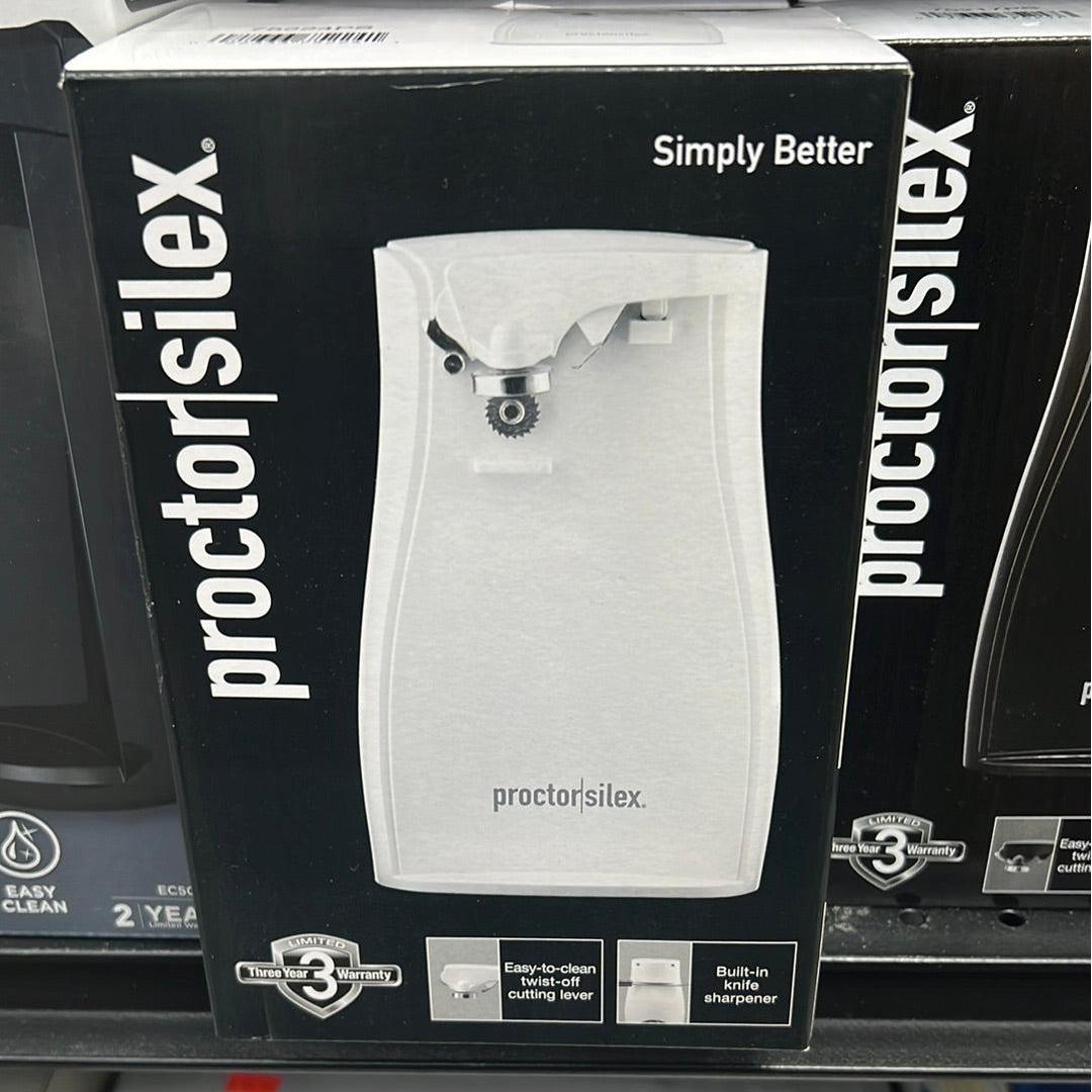 Proctor Silex Power Opener Can Opener, White, 75224PS