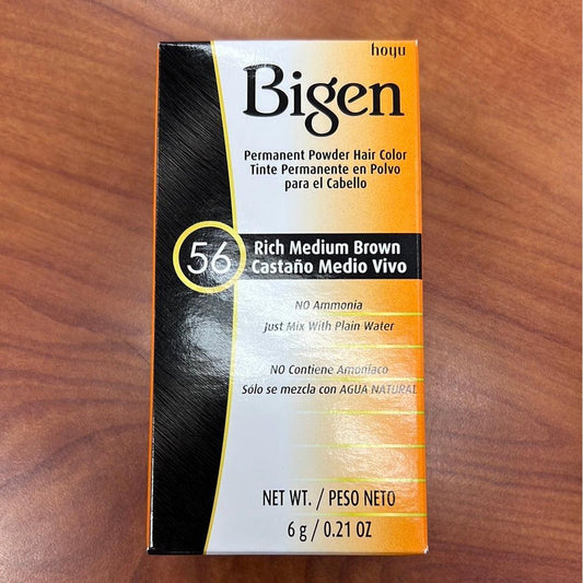 Bigen Permanent Powder Haircolor (Color : Rich Medium Brown #56)