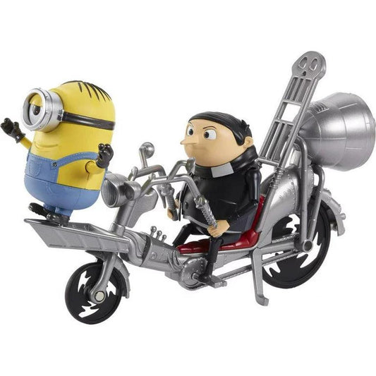 Minions: the Rise of Gru Movie Moments Pedal Power Gru Action Figure Interactive Toy