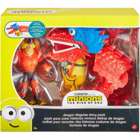 Minions Dragon Disguise Dragon Story Pack Action Figure Two-Pack