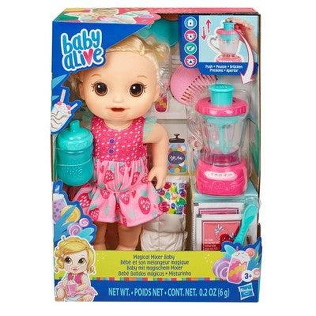 Baby Alive Magical Mixer Baby Doll - Blonde Hair