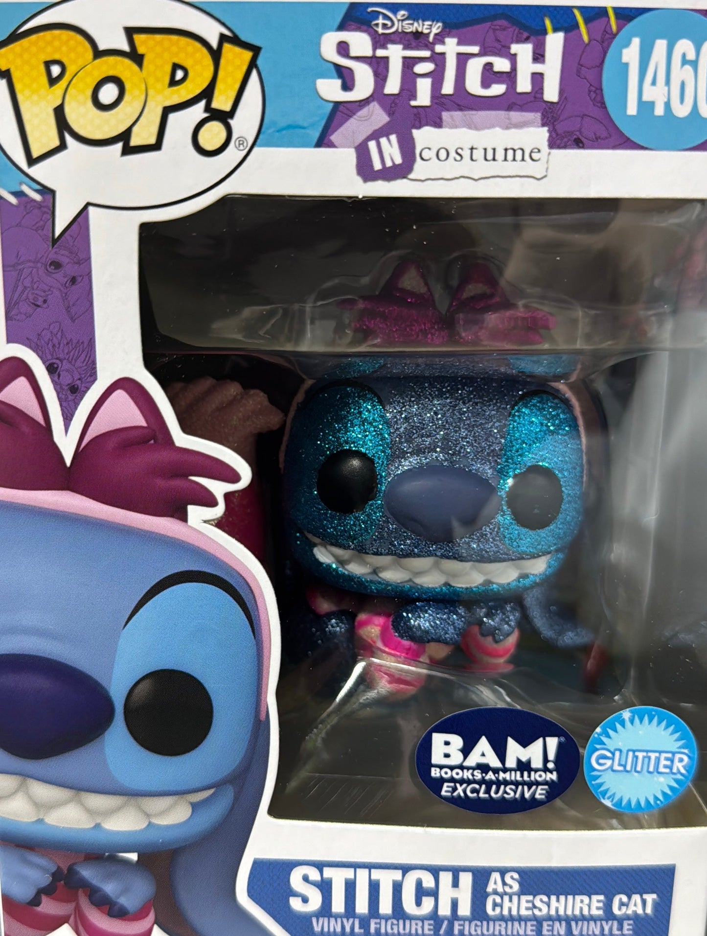 Disney Stitch as Cheshire Cat Diamond Pop! Vinyl (Books-a-Million Exclusive)