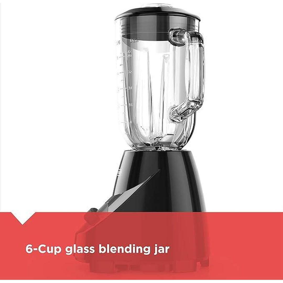 BLACK+DECKER 10-Speed Countertop Blender with 48oz Glass Jar