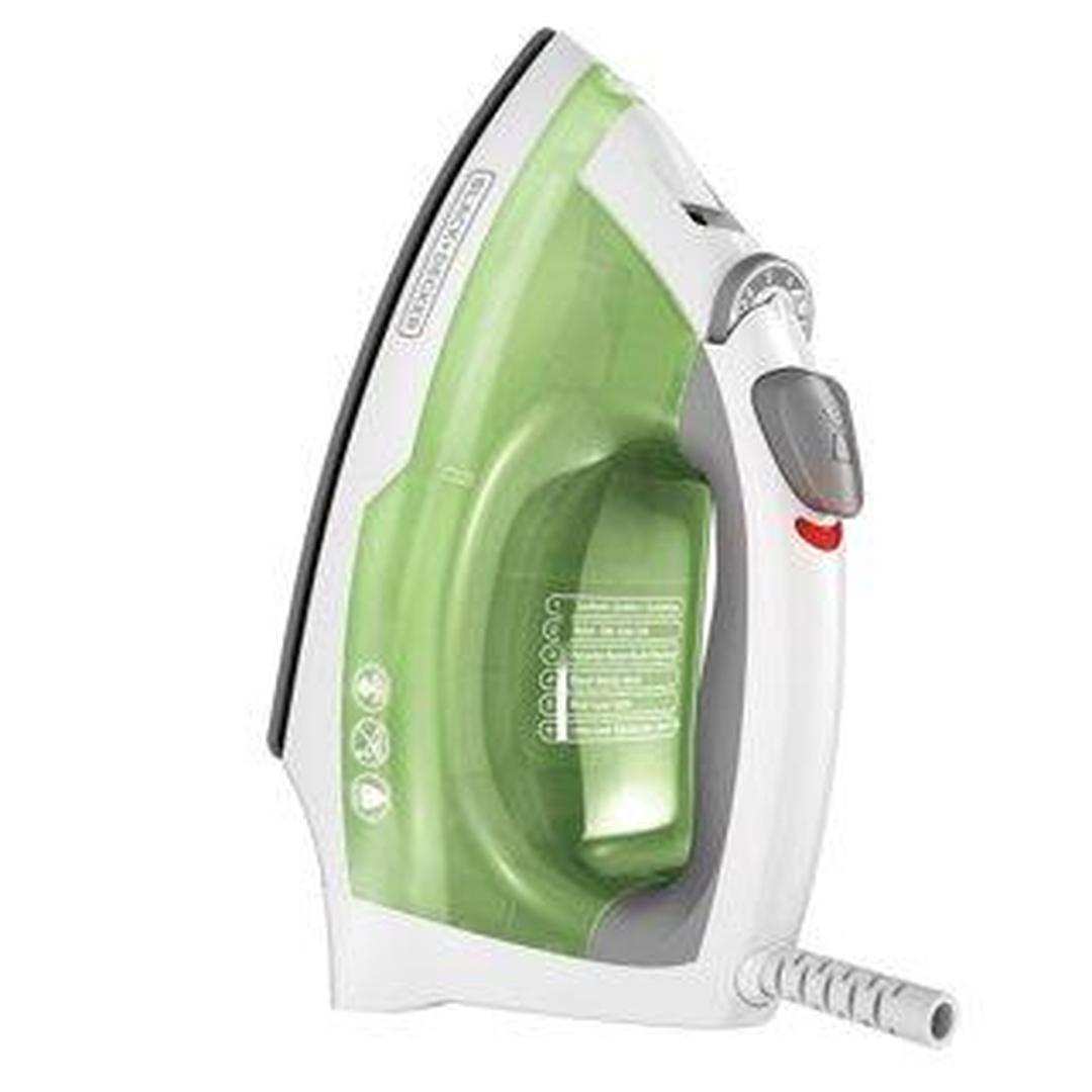 Black & Decker LIME GREEN Easy Steam Iron Compact