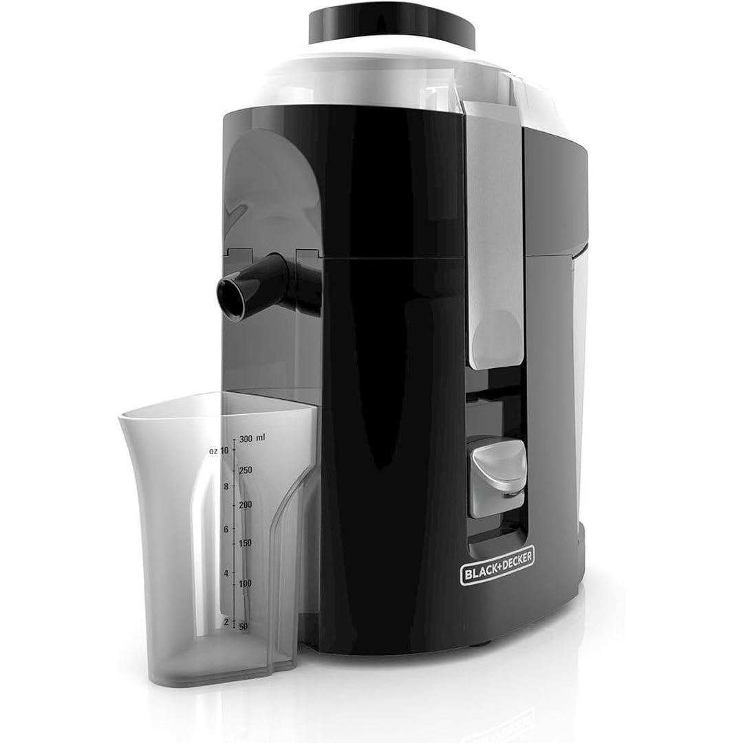 BLACK+DECKER 400-Watt Fruit and Vegetable Juice Extractor, Black