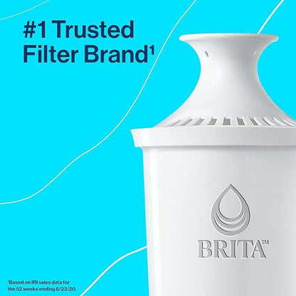 Brita Large 10-Cup Water Filter Pitcher with 1 Standard Filter