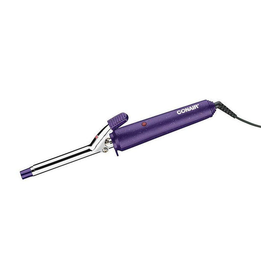 Conair Supreme Triple 0.5", 0.75", 1" Ceramic Spring Curling Iron, Purple, 3 Piece