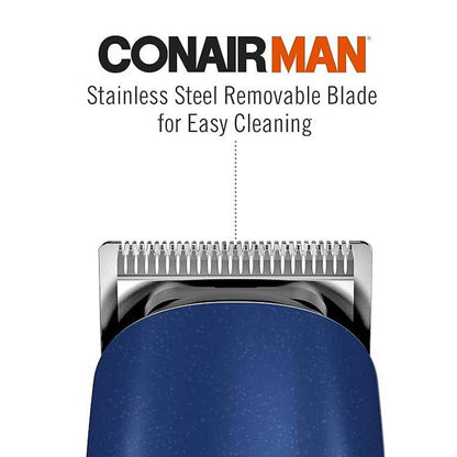 ConairMAN Beard & Mustache Trimmer Cordless/Rechargeable