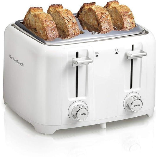 Hamilton Beach 24218 Hamilton Beach 4 Slice Toaster, White