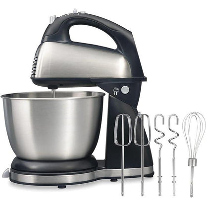 Hamilton Beach Classic Stand and Hand Mixer, 4 Quarts, 6 Speeds with QuickBurst