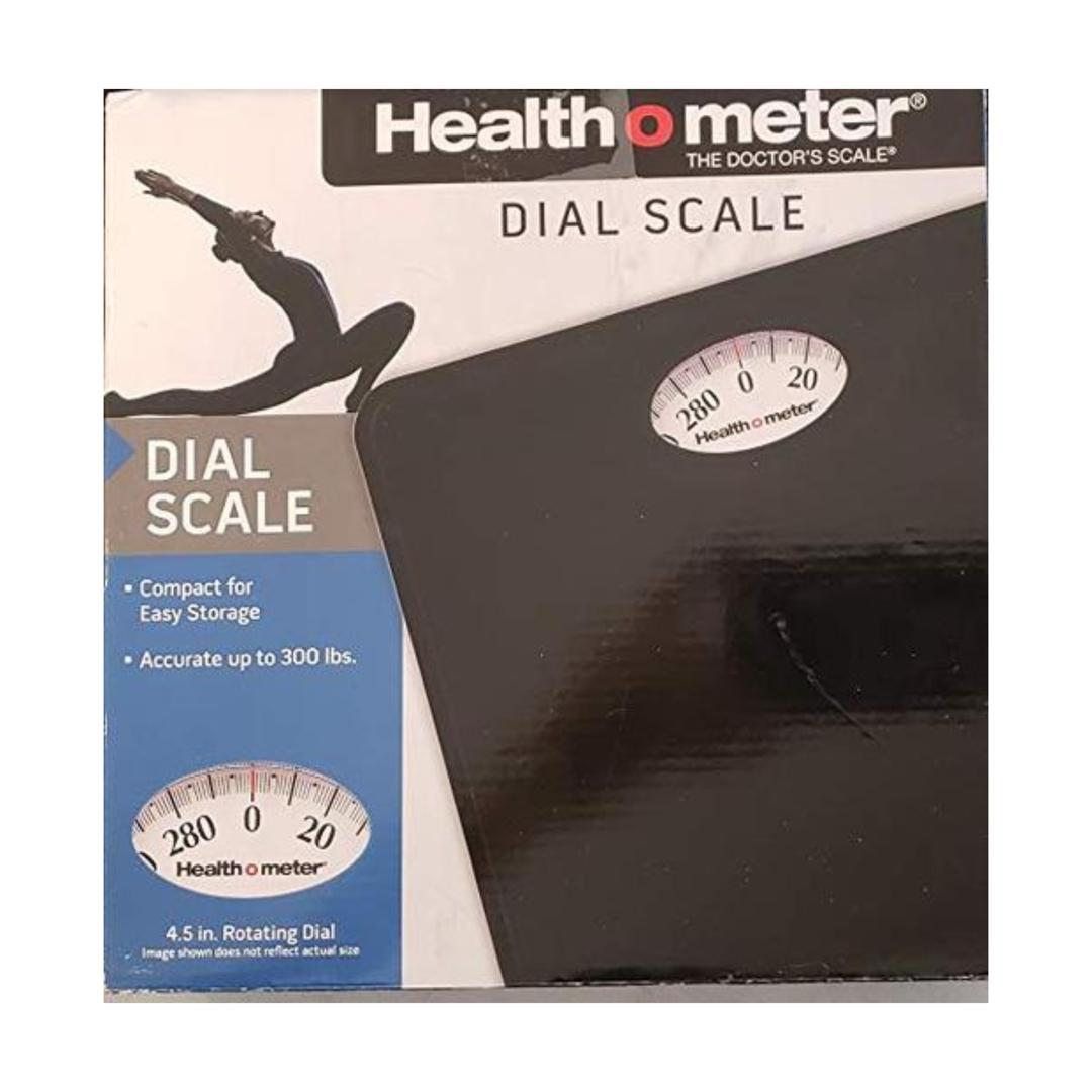 Health O Meter Dial Scale, Black