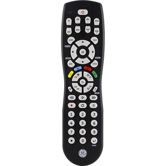 GE 34929 8-Device Universal Remote, Black