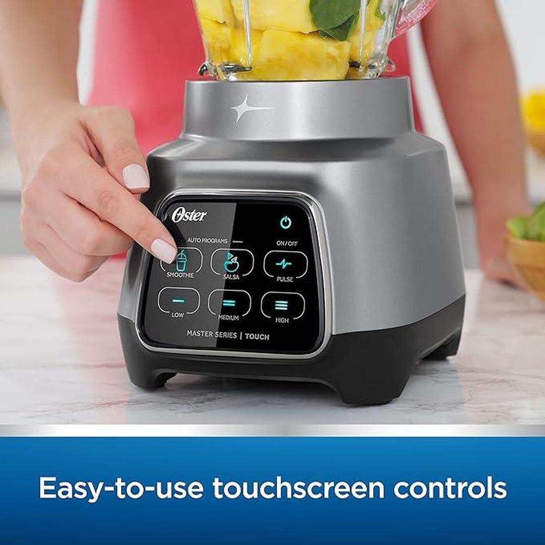 Oster Touchscreen Blender, 6-Speed, 6-Cup, Auto-program