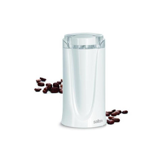 Salton Coffee, Spice, & Herb Grinder, White