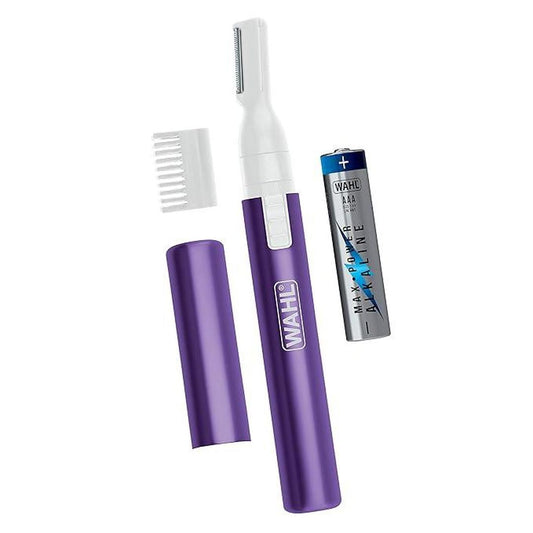 Wahl Clean & Confident Female Battery Pen Trimmer & Detailer with Rinseable Blades