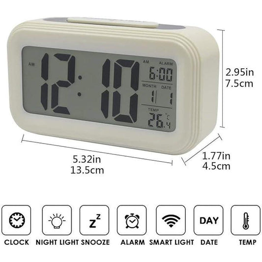 Anomi Digital Alarm Clock for Bedside