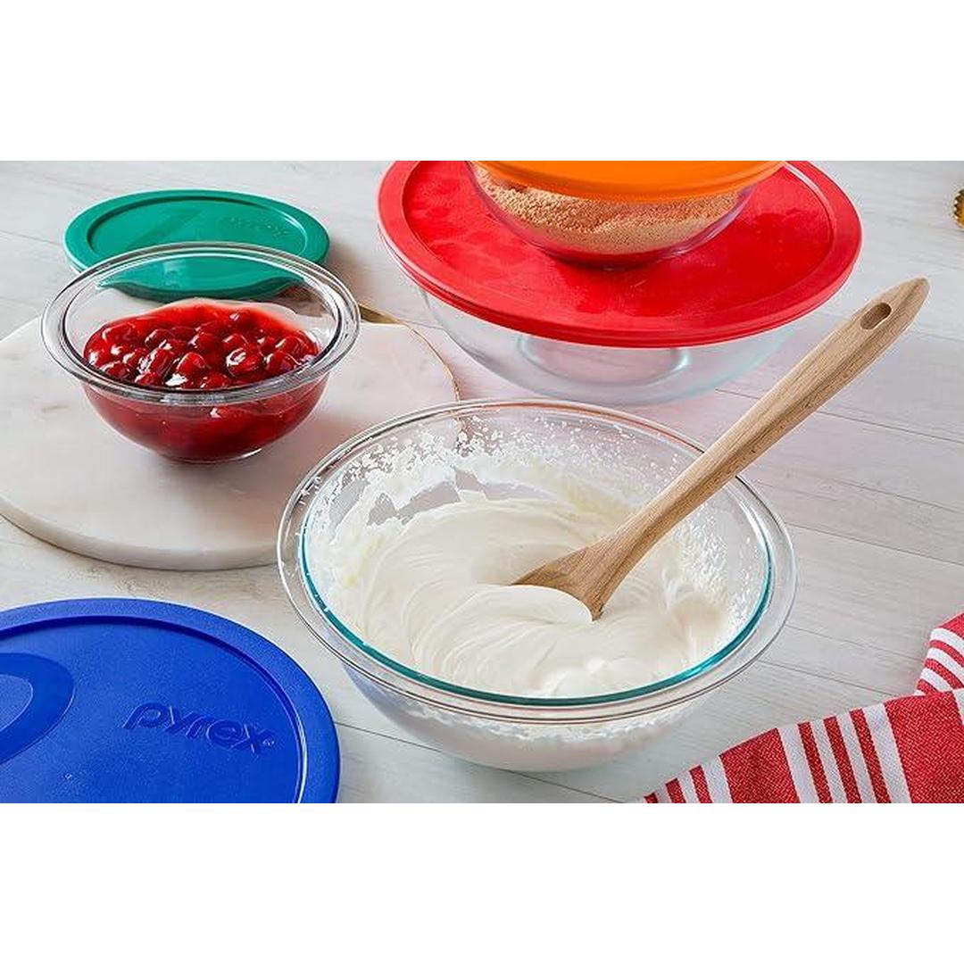 Pyrex Prepware Glass Mixing Bowl | Clear - 2.5 Quarts