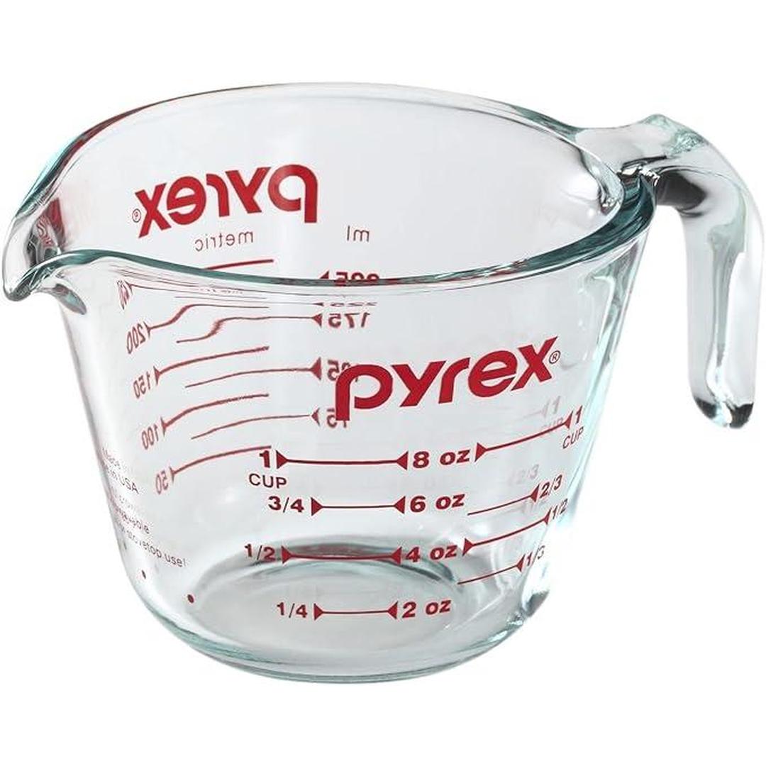 Pyrex 885107797882 6001074 Measuring Jug Cream 236 ml