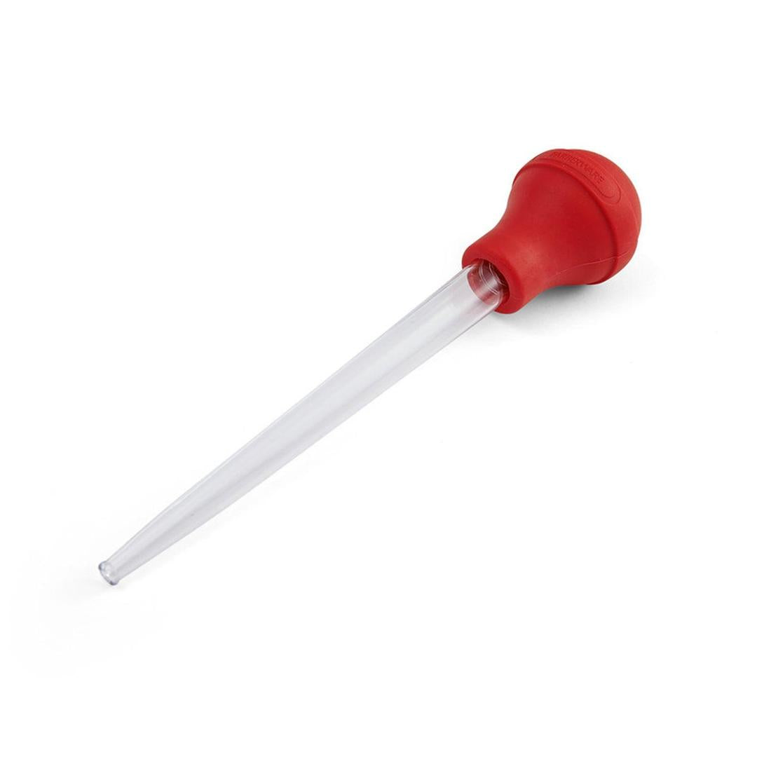 Farberware Professional Dishwasher Safe 3-in-1 Plastic and Rubber Baster in Red