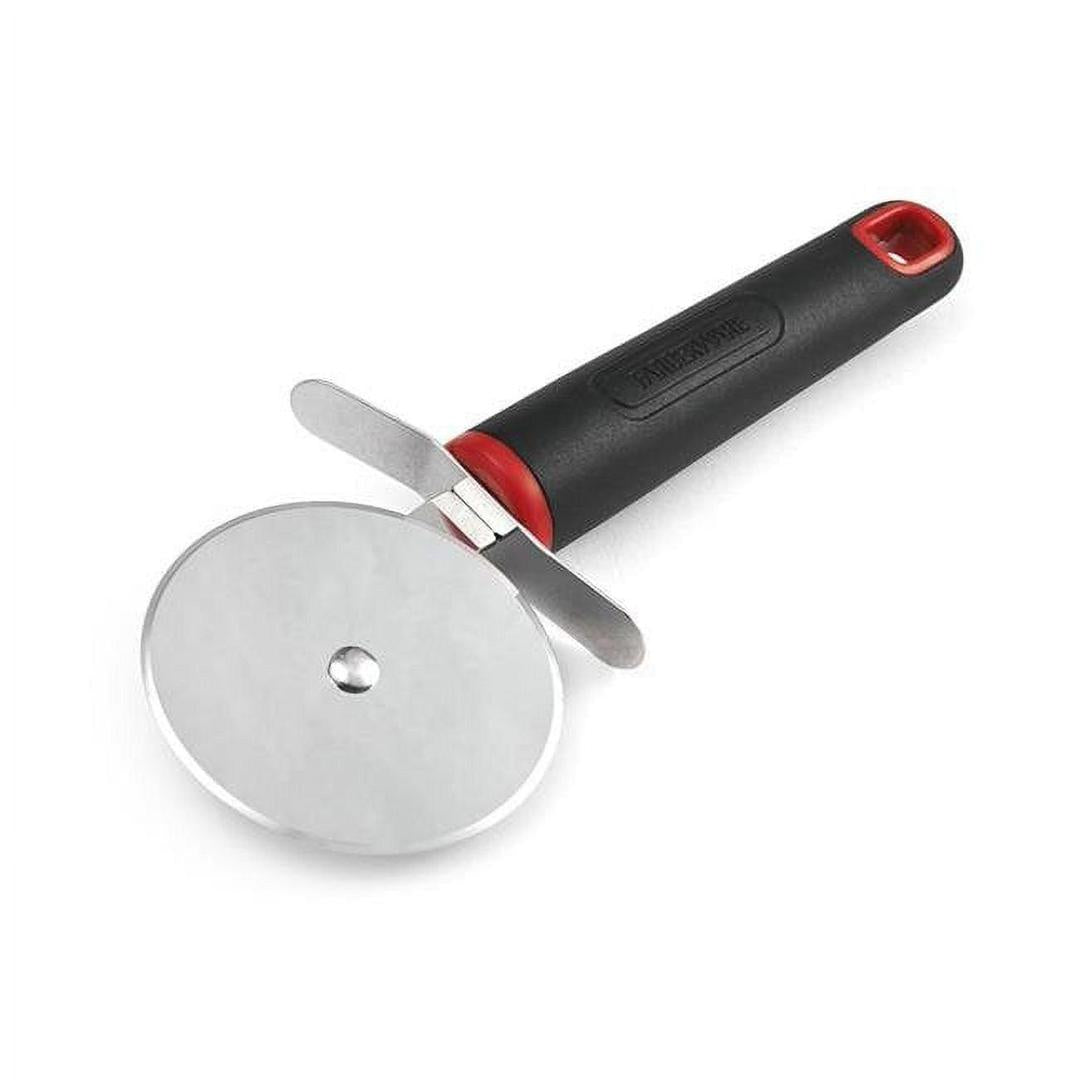 7.5 in. Black & Silver Plastic & Stainless Steel Pizza Wheel