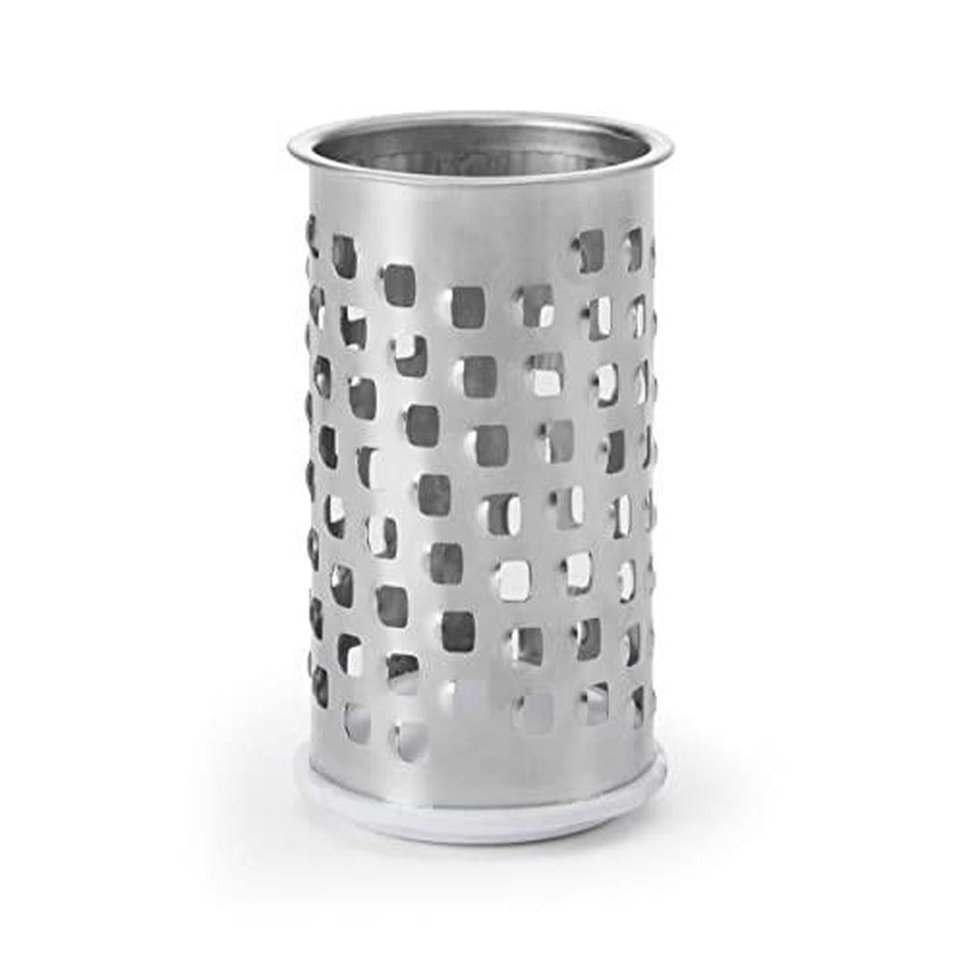 Farberware Professional Rotary Grater with Fine Etched Stainless Steel Drum, 4.33x5.51x3.54 Inch, White